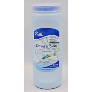 Glade Carpet and Room Refresher - Clean Linen Scent 20 oz 50% Full Discontinued
